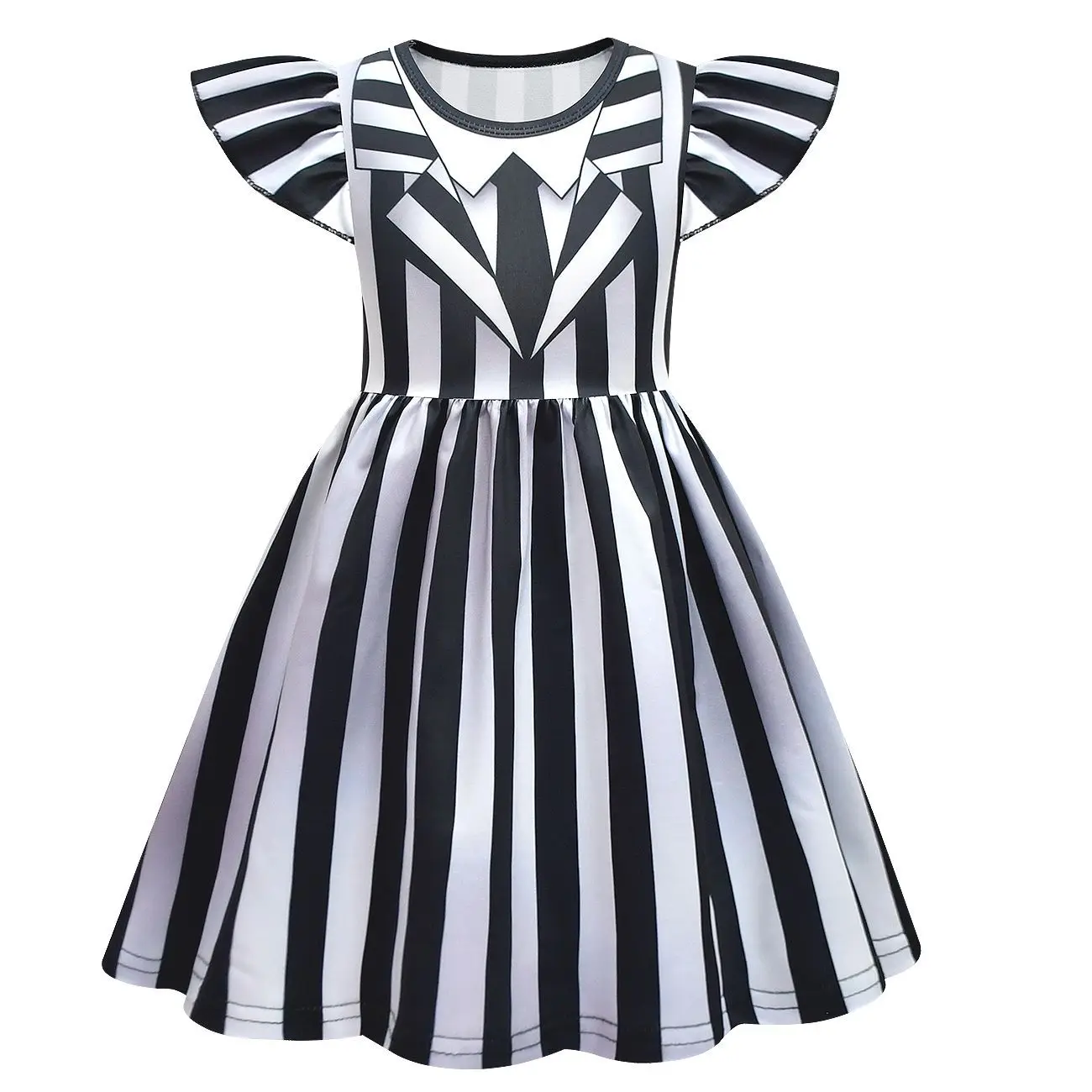 Хэллоуин B-BeetleJuice 2 карнавальный костюм для девочек детский подземного мира