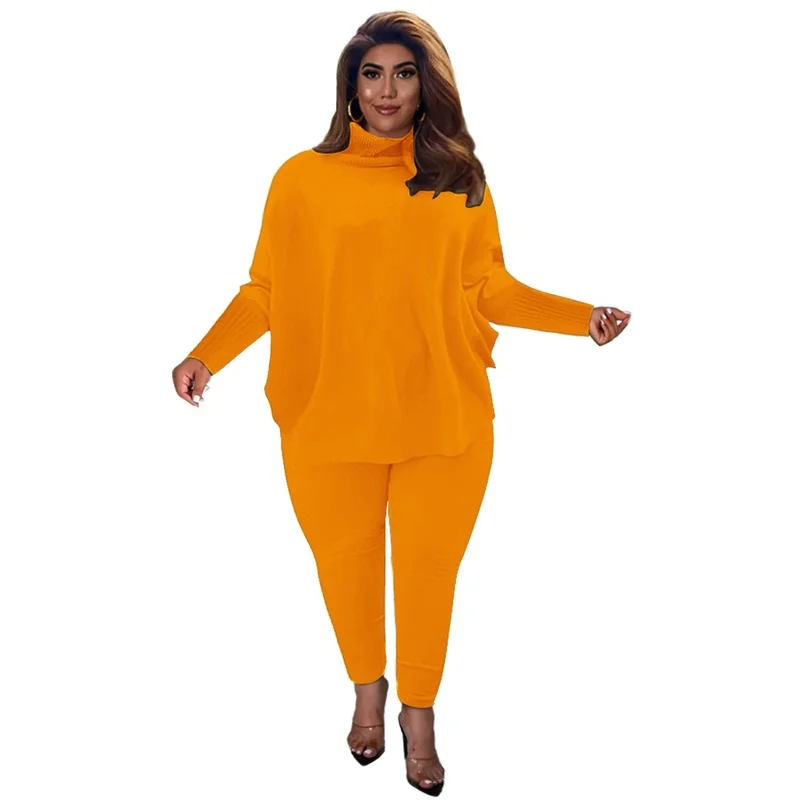 Женский комплект одежды больших размеров цветной из двух предметов без рукавов