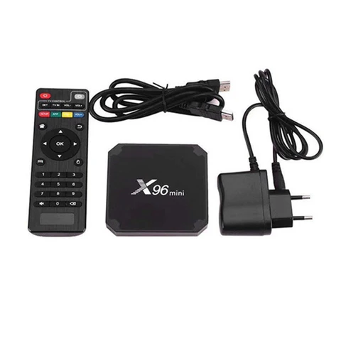 ТВ-приставка X96 Mini Smart TV Box Android 9,0 Amlogic S905W Dual Wifi 2 Гб 16 Гб/1 ГБ 8 ГБ AV1 2,4G 5G Wifi 4K HDR медиаплеер ТВ-приставка