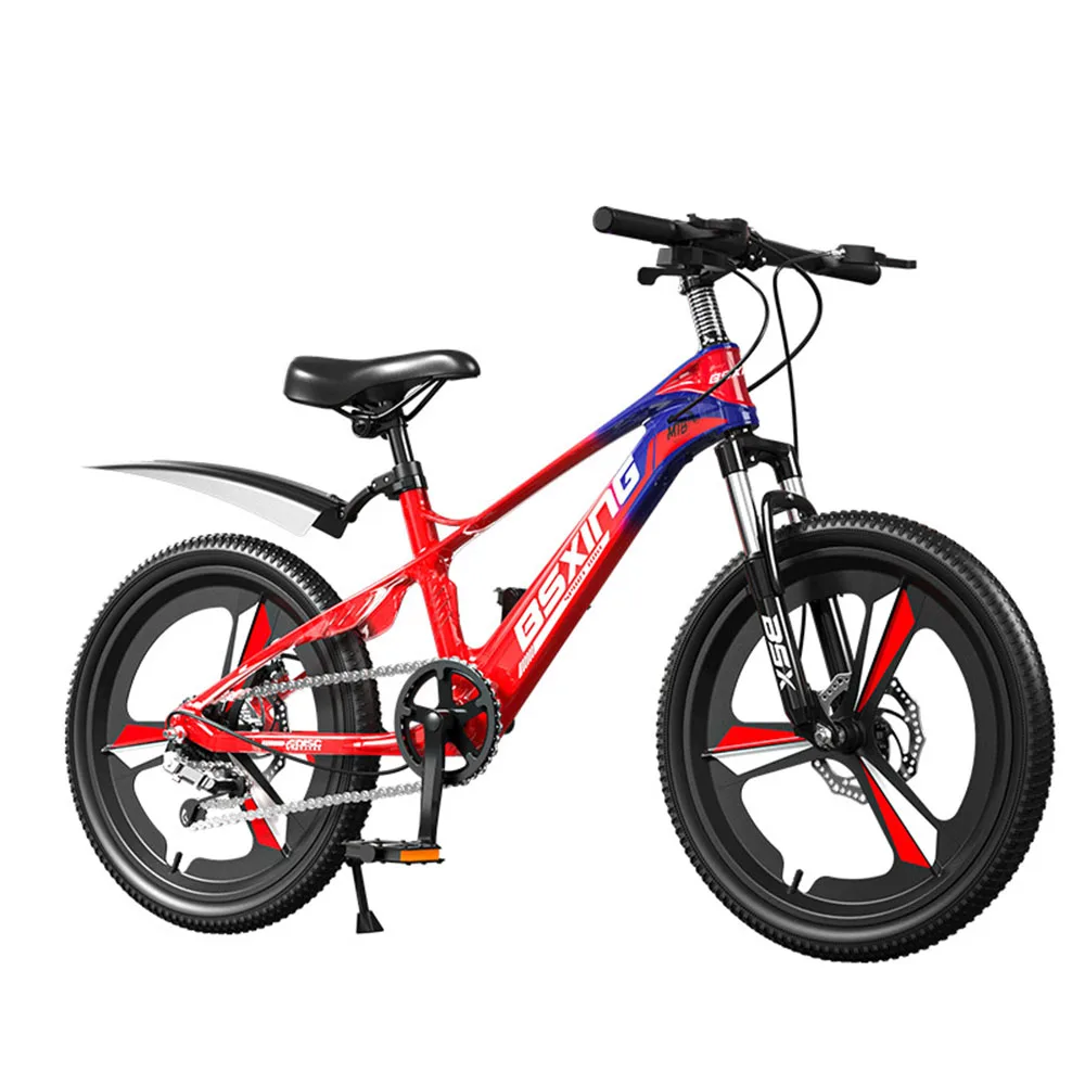 

20/22 Inches Bicycle Integrated Wheel Seven Speed Mountain Bike Magnesium Alloy Dual Disc Brake Hydraulic Shock Absorption