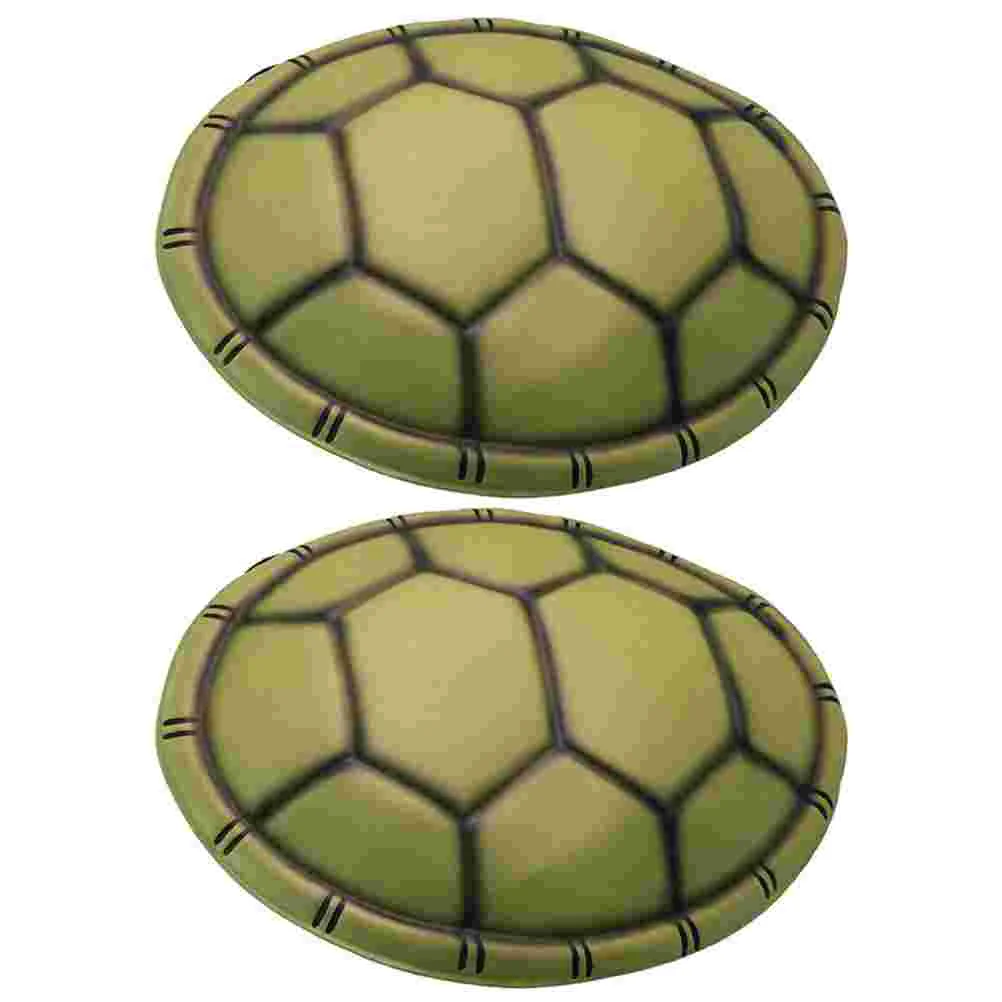 

2PCS Turtle Shells Cosplay Simulation Tortoise Shells Performance Photo Props