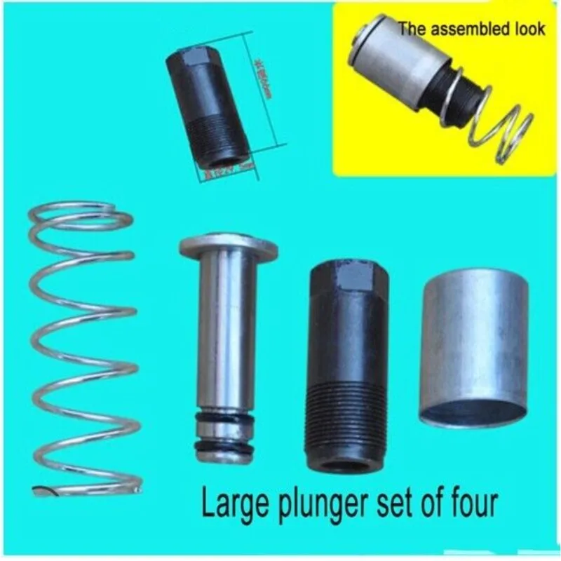 

1 Set Jack Plunger Kit Horizontal Double Pump 3T With Spring Jack Accessories