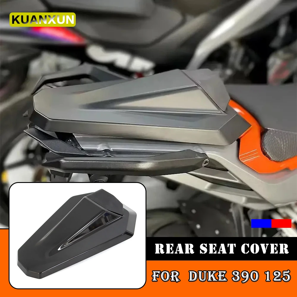 Фото Carenado de pasajero trasero de motocicleta para Duke 390 125 2024 2025 кубический Asiento trasero para Duke125 Duke250 Duke390 №1
