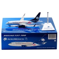 1200 scale model aeromexico b737 700 xa gol diecast alloy airplane aircraft collection toy display decoration for child adult