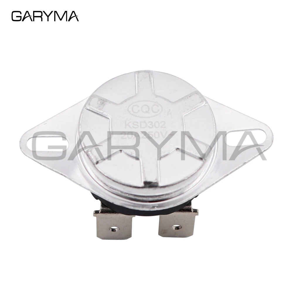 KSD302X 20A 250V 75 85 92 93 95 градусов Цельсия 4 фута круглая головка ручной сброс биполярный