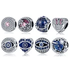CodeMonkey 100% настоящие 925 пробы, серебряные глазки, бусины, талисманы, подходят к оригинальному браслету Pandora, сделай сам, ювелирное изделие для женщин S925
