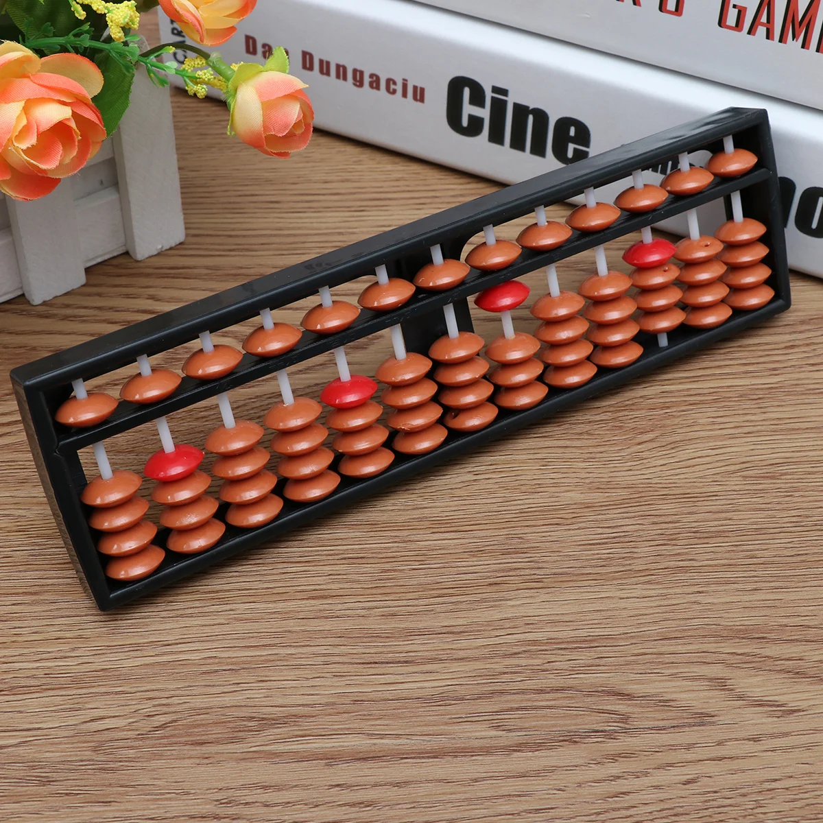 

Plastic Abacus Childrens Toys Puzzle Soroban Calculating Tool Arithmetic Student Playes Japanese