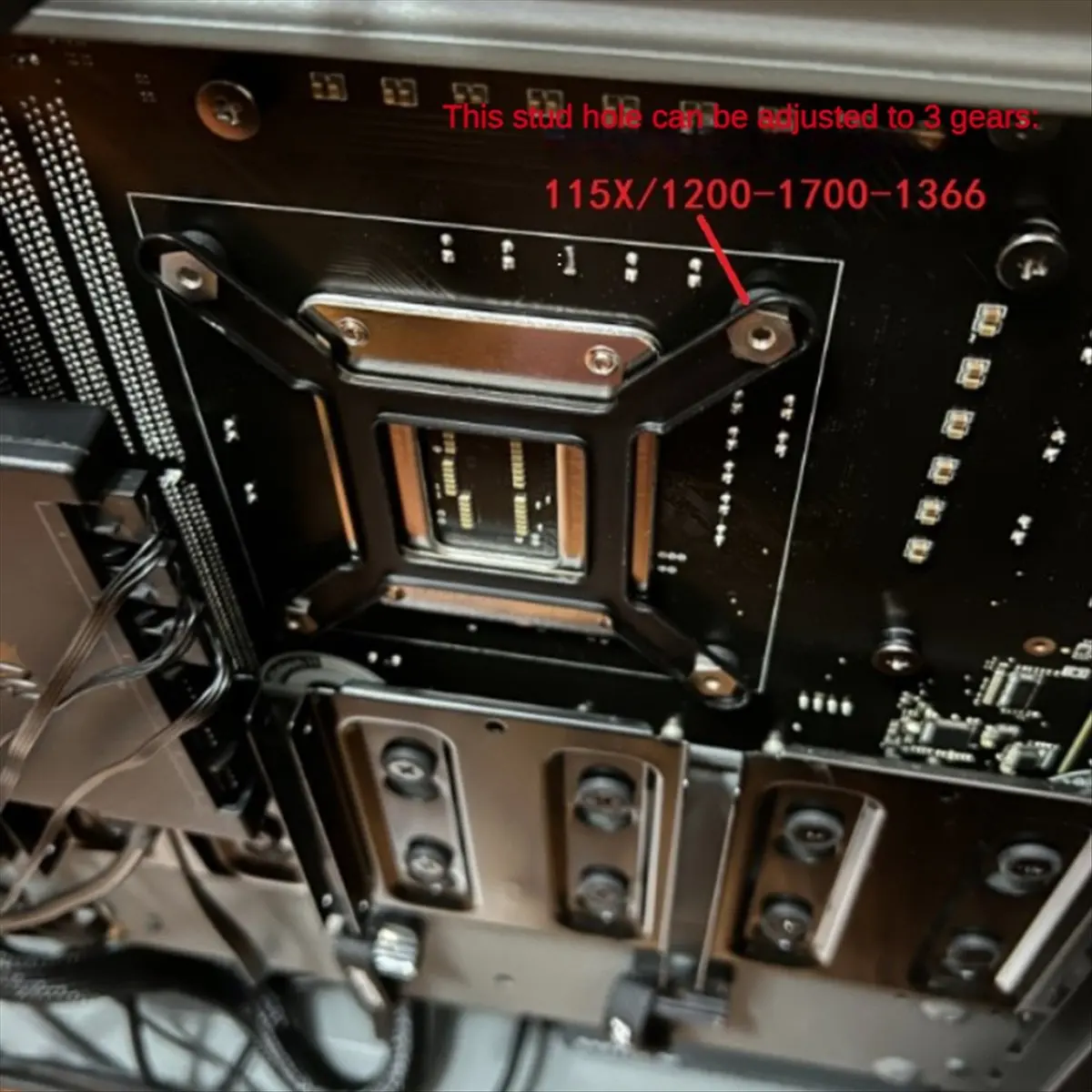 (BOFF) Комплект монтажных кронштейнов для охлаждения процессора для Corsair LGA1700 1200 H55H75H80I V2H90H100I V2H105H110H115I для AM4 AM5, A (art.: 3920da139cc3b) - 3920da139cc3b