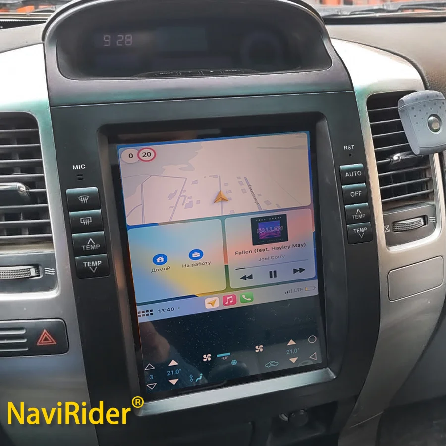 

Android 13 Radio Car Auto For Lexus GX470 For Toyota Land Cruiser Prado 120 2002 - 2009 Tesla Stereo Car Multimedia Player GPS