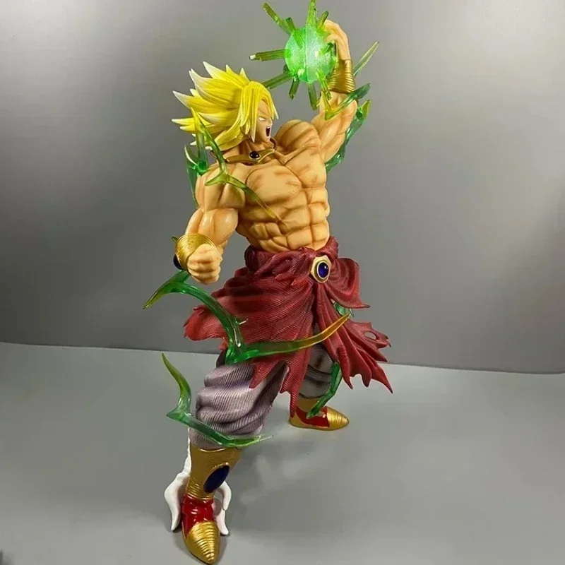 Dragon Ball 41 см аниме фигурки Super Broly экшн-фигурка ошибка Smsp 2 головки статуя фигурка