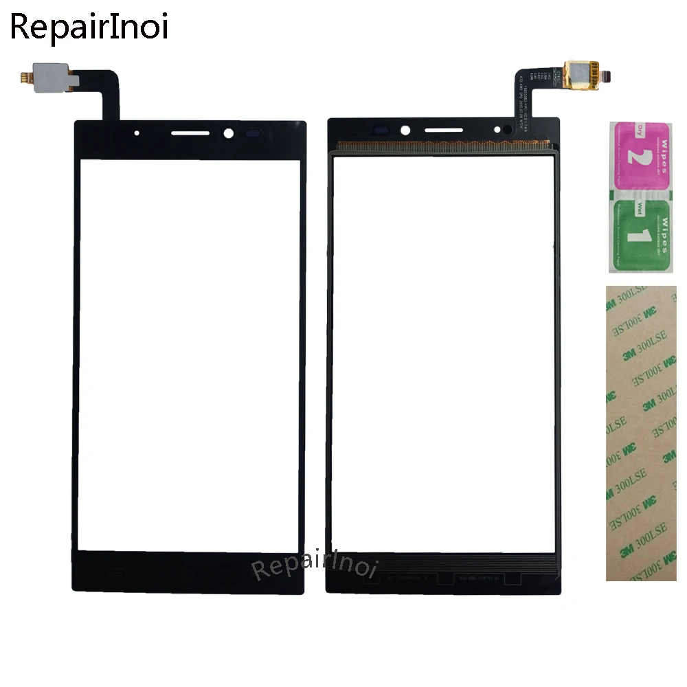 

10pcs Touch Panel For Doogee F5 Touch Screen Digitizer Front Glass Sensor Repair Touchscreen 5.5" Mobile Phone 3M Glue