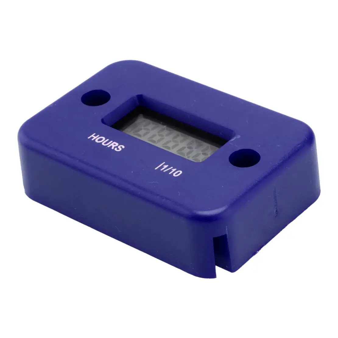 Синий цифровой ЖК-счетчик вибрации и часов счетчик двигателя подходит для