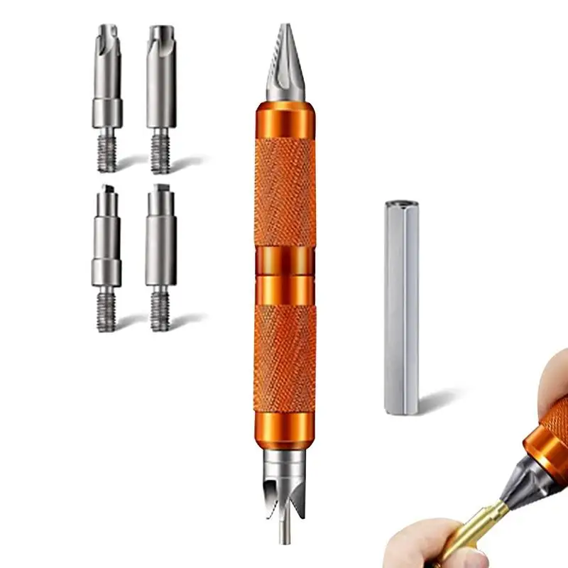 

Deburring Chamfer Tool Set Router Bit Rotary Deburr Remover Metal External Chamfer Deburring Tool Remove Burr For Newly Cut