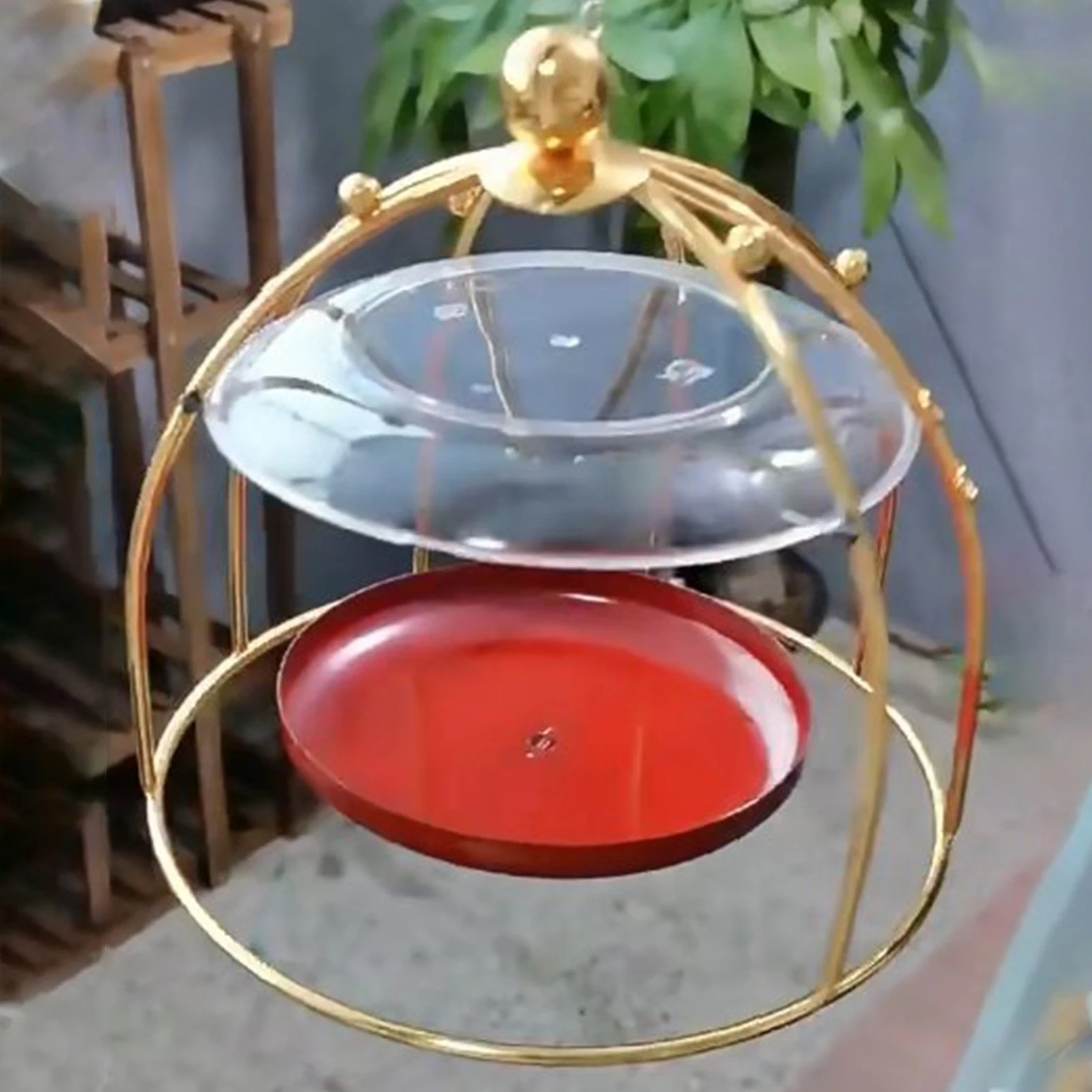 

Dome Top Hummingbird Feeders Portable Hangable Hummingbird Feeder With Hook For Indoor Outdoor Pet Supplies Garden Tree Yard