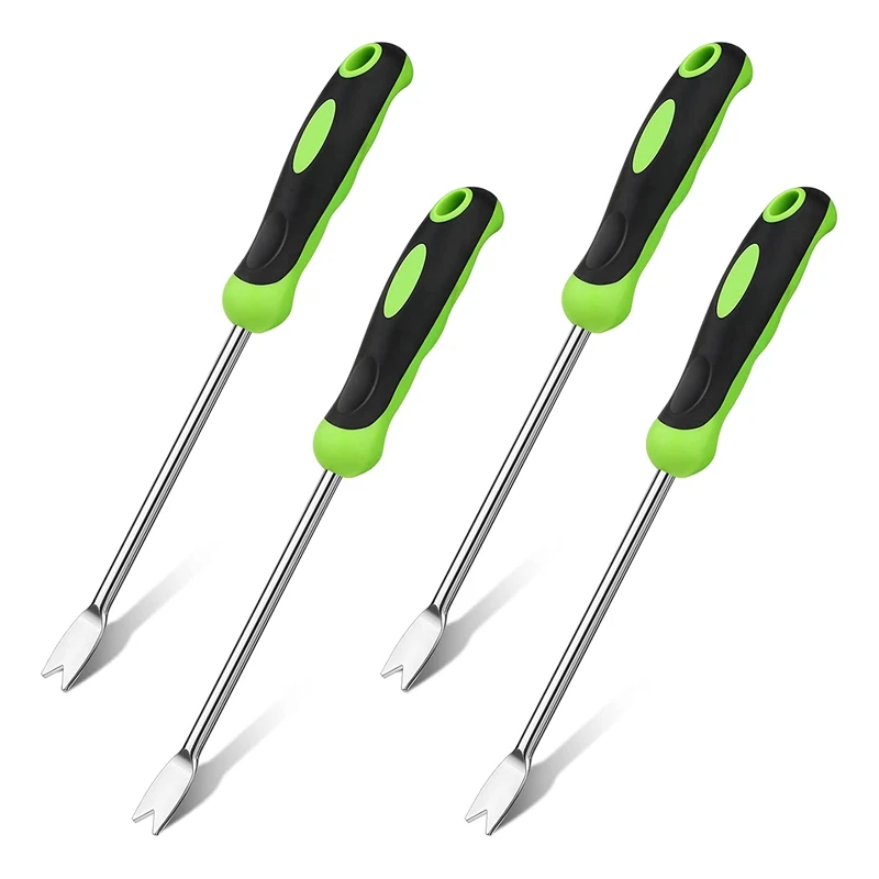

Hand Weeder Tool Garden Weeding Tool Gardening Weeder Tool With Ergonomic Handle, Stainless Steel Garden Lawn Tool 4 Pcs