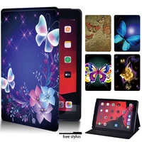 butterfly print series pattern case for ipad 5th 6th 7th 8th 9th gen 10 2 mini 1 2 3 4 5 ipad 2 3 4 pu leather stand tablet case