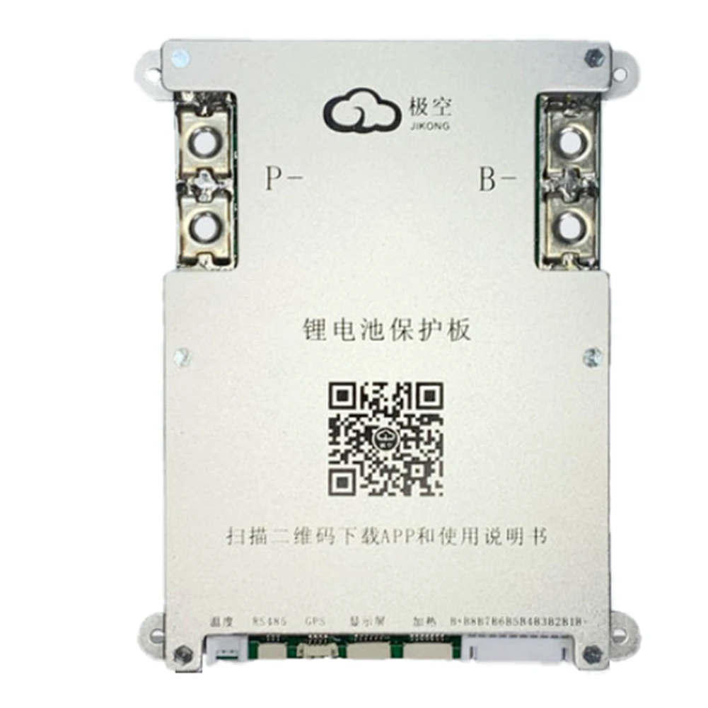 

JK BMS 4S 5S 6S 7S 8S 200A Smart BMS 2A Active Balance Energy Transfer Built-in Bluetooth APP Support LCD 12V 24V 3S(C)