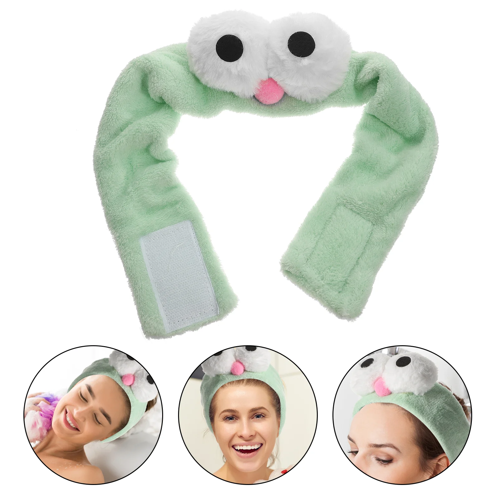 

Makeup Hairband Big Eyes Elastic Headband Women's Headbands Women Hairband Cintillos Para Spa Headbands Girls Frog
