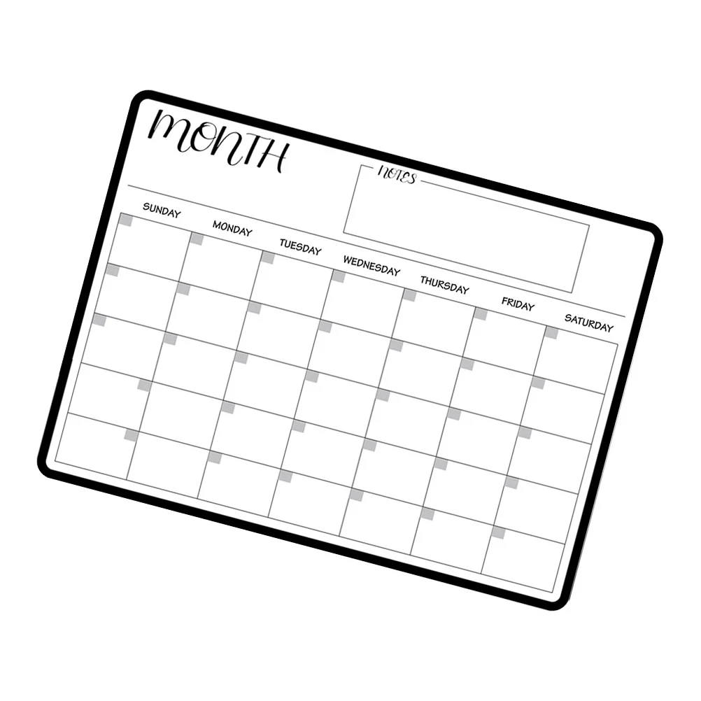 

Calendar Magnetic Board Erase Whiteboard Dry Fridge Weekly Planner Monthly Schedule Erasable Refrigerator List Note Notes Magnet