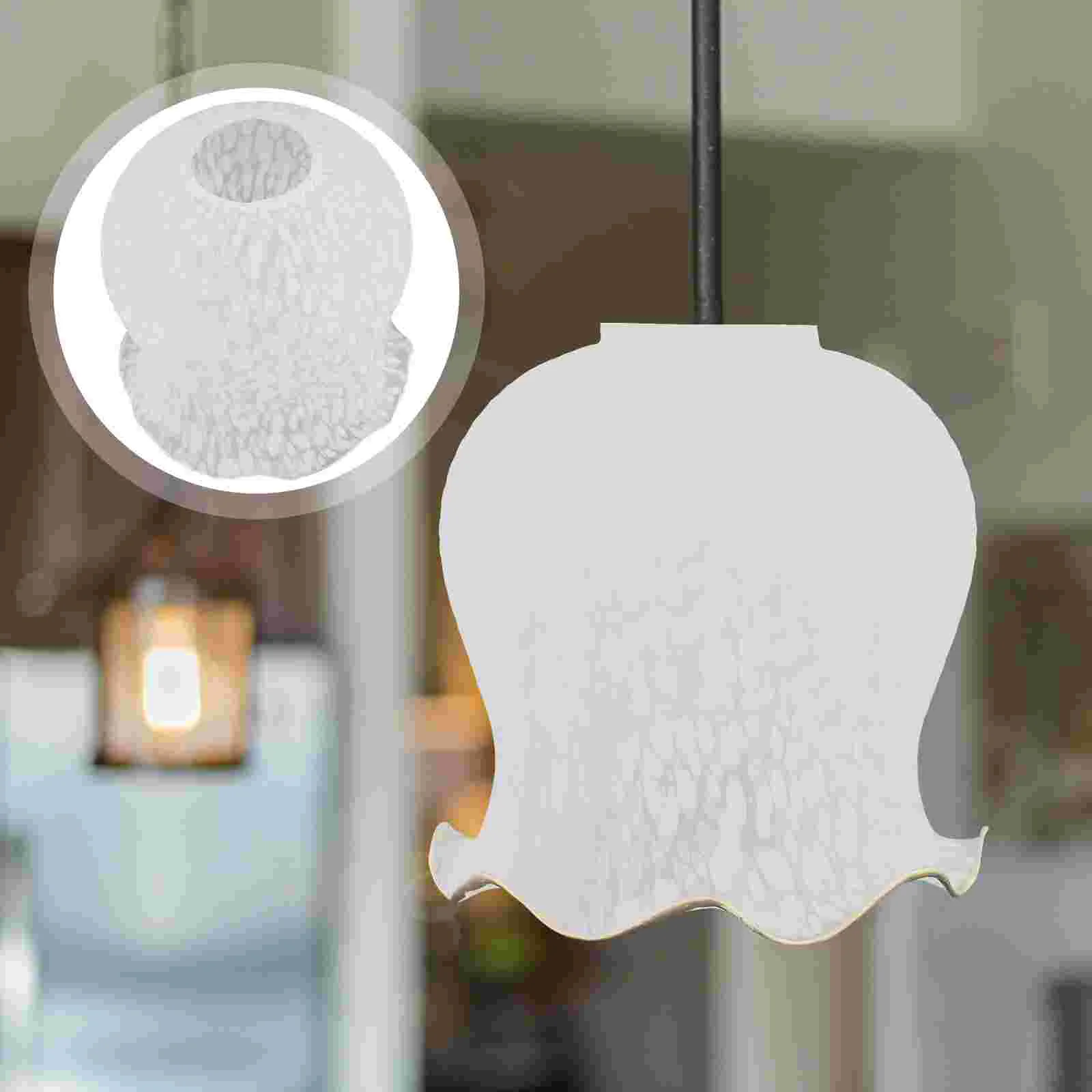 

Lampshade Lamp Hanging Cover Glass Chandelier Light Part Decor Modern Decorative Home Pendantholder Wall Shade Globes Made