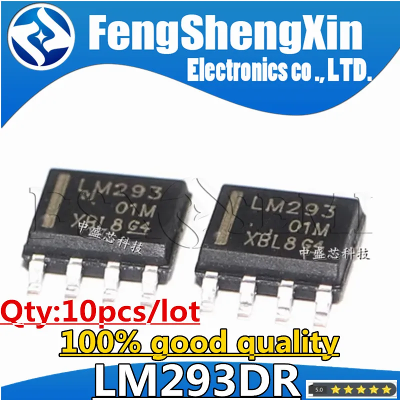 10 шт./лот LM293 LM293DT LM293DR двойные ДИФФЕРЕНЦИАЛЬНЫЕ КОМПАРАТОРЫ IC SOP-8