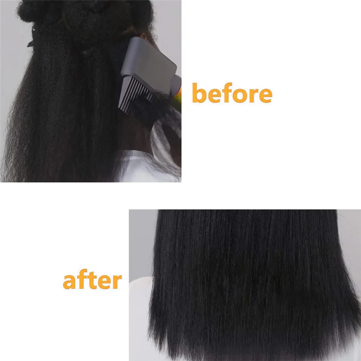 Насадка для укладки с расческой широкими зубьями Dyson Airwrap HS01 HS05 вьющихся и гладких