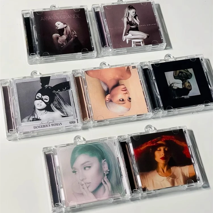 Новый поп-Ариана Гранде МИНИ-музыка CD NFC брелок Play Song Eternal Sunshine альбом 11 шт. кулон