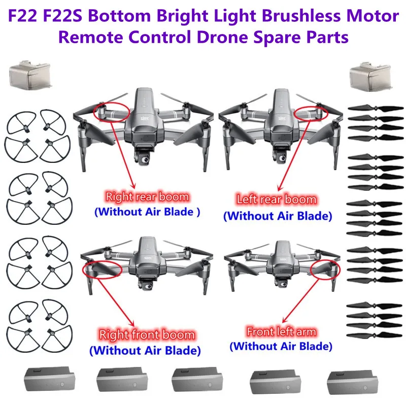 F22 F22S бесщеточный двигатель WIFI FPV RC Дрон запасные части 11,1 В 3500 мАч аккумулятор/пропеллер/USB линия/рычаги/защитная рамка/крышка объектива F22 F22S бесщеточный двигатель WIFI FPV RC Дрон запасные части 11,1 В 3500 мАч аккумулятор/пропеллер/USB линия/рычаги/защитная рамка/крышка объектива