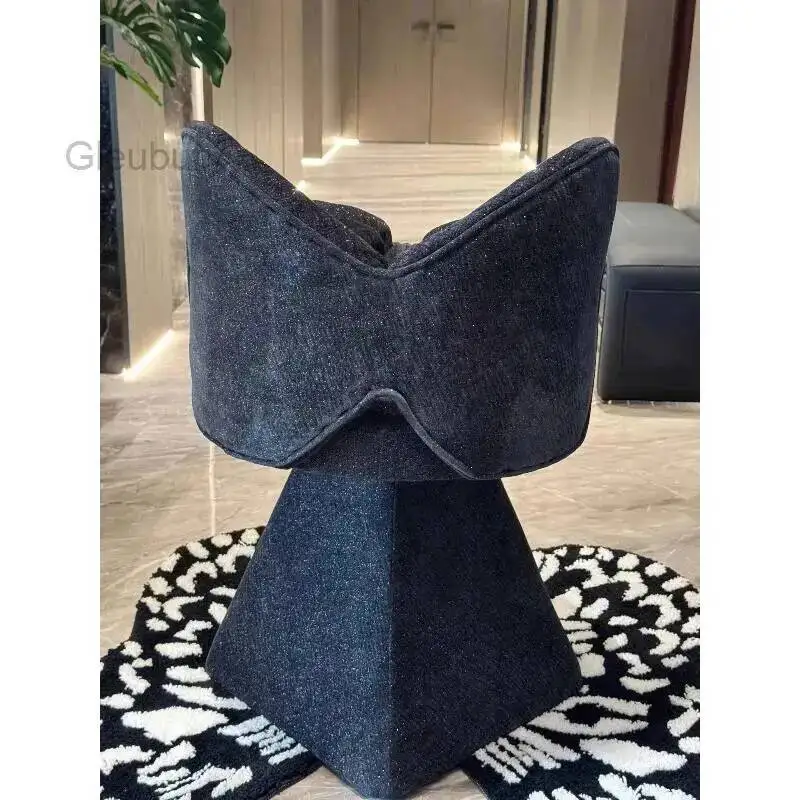 Фото Французские премиум-табуреты Butterfly Light Luxury с спинкой, средневековая мебель для гостиной Taburetek XYDZ №1