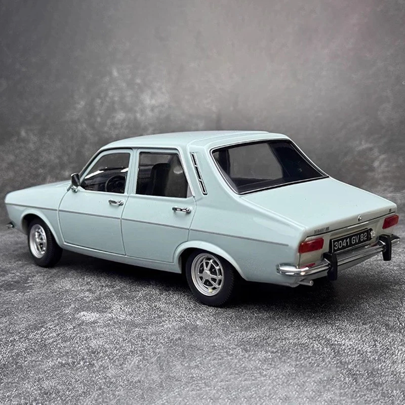 Фото NOREV 1:18 для 12, модель автомобиля из сплава Gordini TS, сине-белая пара №4