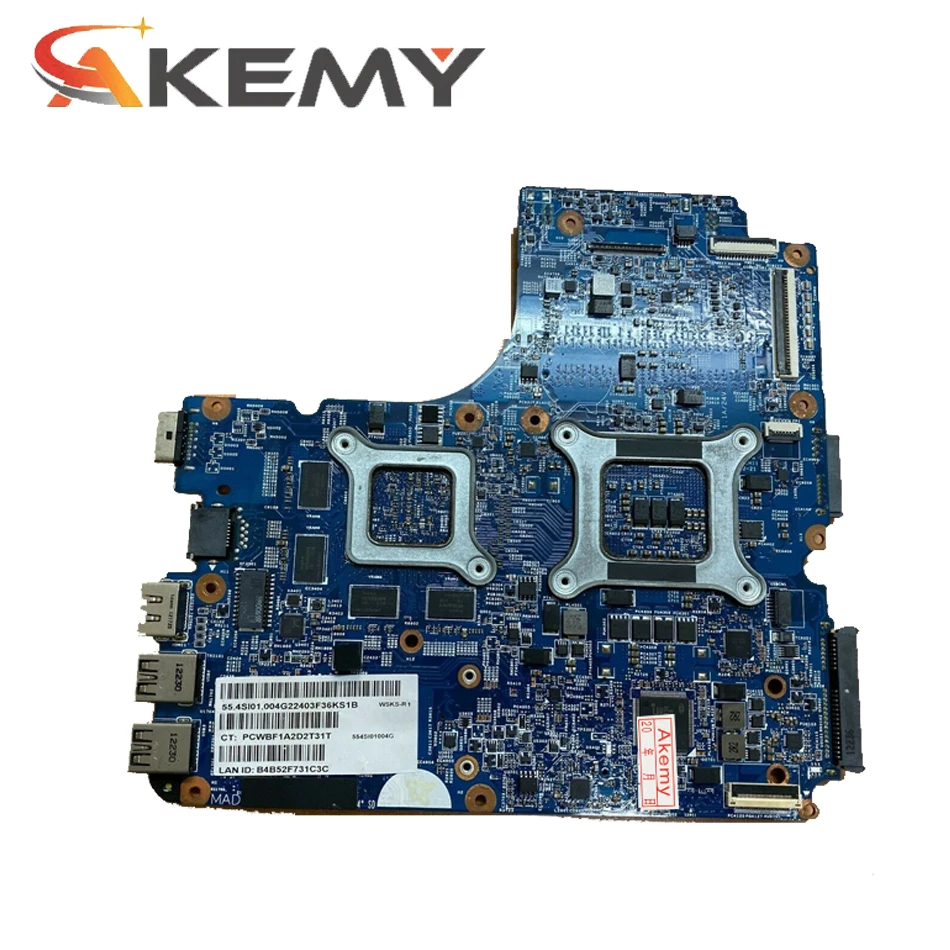 Материнская плата для ноутбука HP ProBook 4440S 4441S 4540S 4740S материнская 11243-1 с ЦП VGPU -