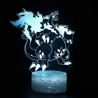 pok%c3%a9mon pikachu night light 3d night light remote control creative colorful touch table lamp gift lamp bedroom decoration