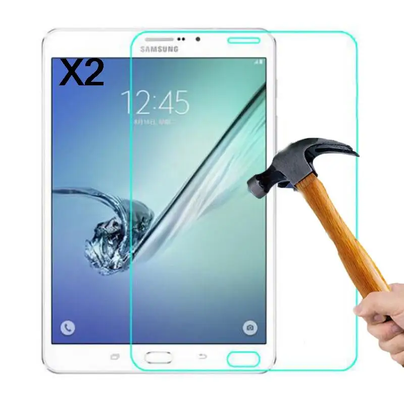 

2PCS For Samsung Galaxy Tab S2 8.0 Wi-Fi 3G LTE T710 T713 T715 T715C T719 8.0 inch Tempered Glass Film Screen Protector