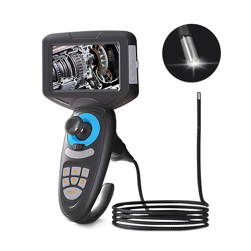 

TD28 New Model Dual Lens Pipe Borescope 5inch Hd Lcd Handheld Video Industrial Inspection Endoscope Camera