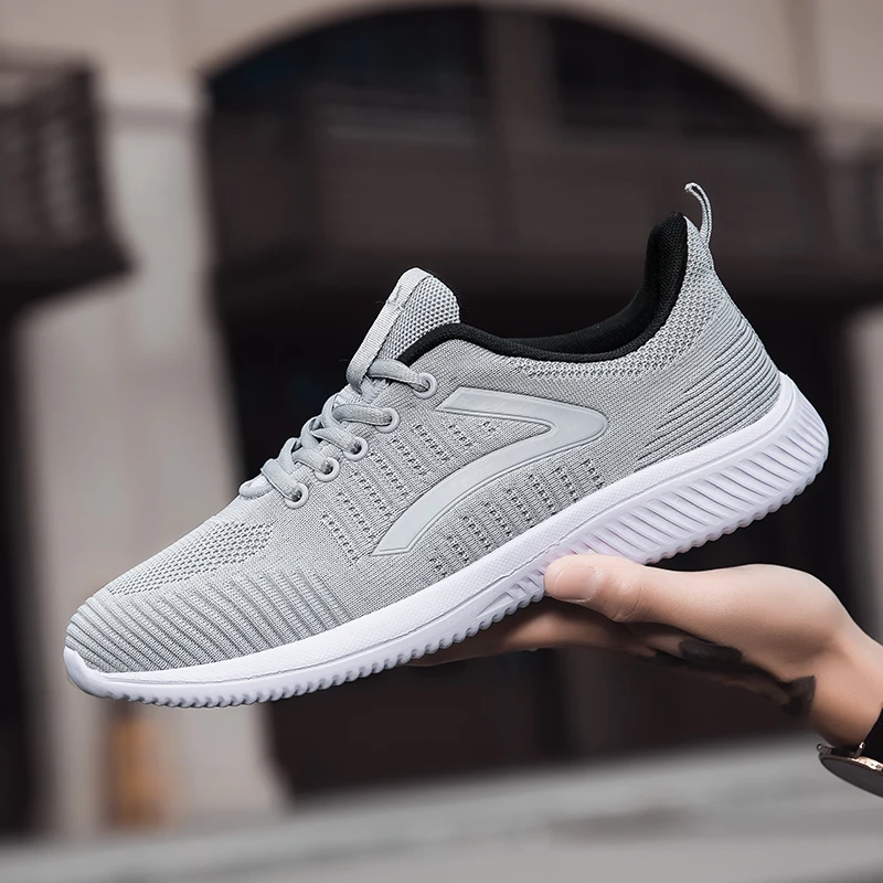 Men Running Sneakers 2023 New Breathable Outdoor Sports Shoes Lightweight Sneakers Women Comfortable Athletic Training Footwear