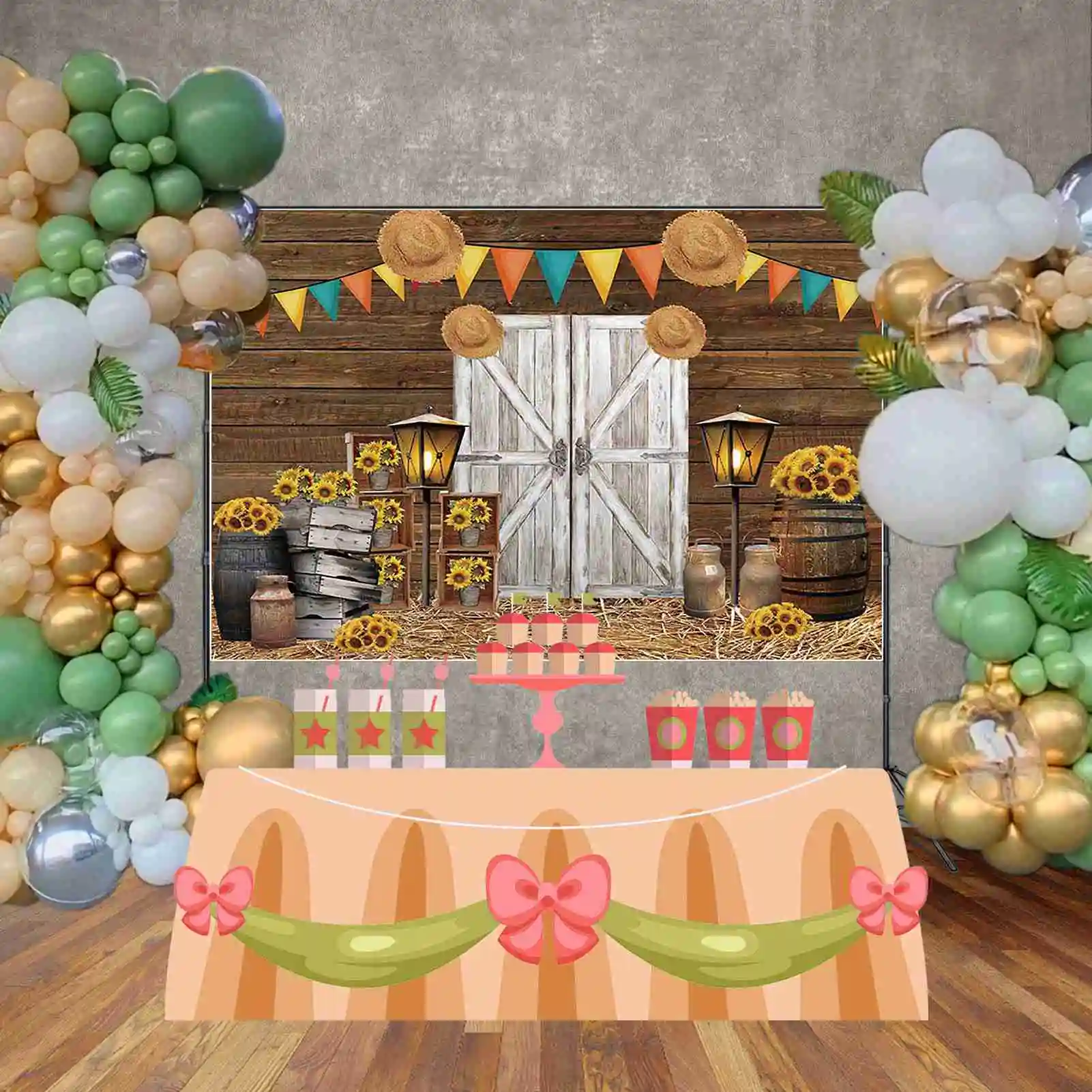 MOON.QG Happy Birthday Background Photography Beach Castle Seaweed Photozone Backdrop Children Studio Photocall Accessories