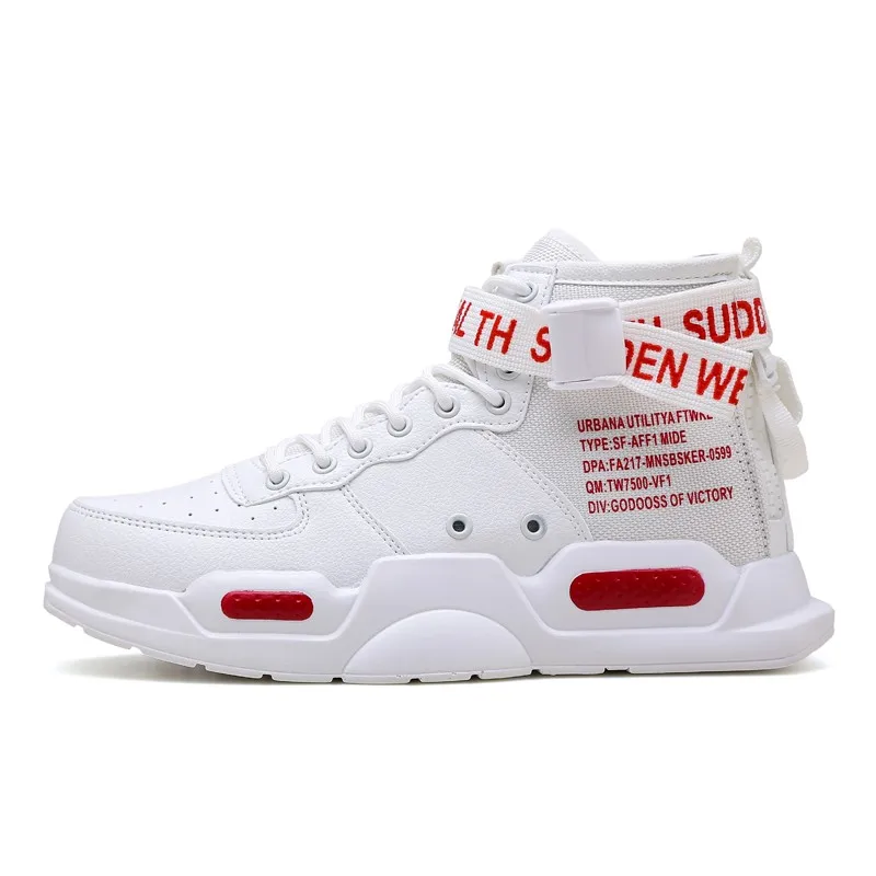 

Brand Mens Basketball Shoes High-tops Sneakers Trendy Boys Men Casual Sports Shoes Outdoor Off-road Shoes Couple Sneakers