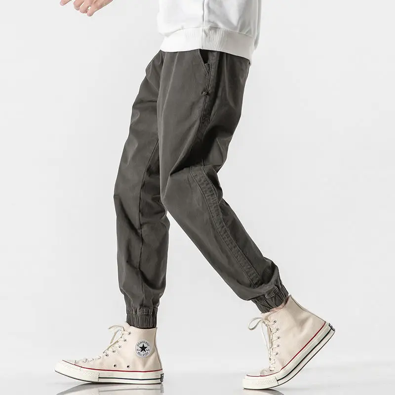 

2022 Fashion Cargo Pants Men New Style High Quality Streetwear Full Length Jogger Long Pants Solid Trousers Men Bottoms T118