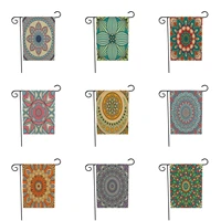 1 pcs mandala party decoration garden flag fall camper balcony outdoor home decoration banner flag without flagpole