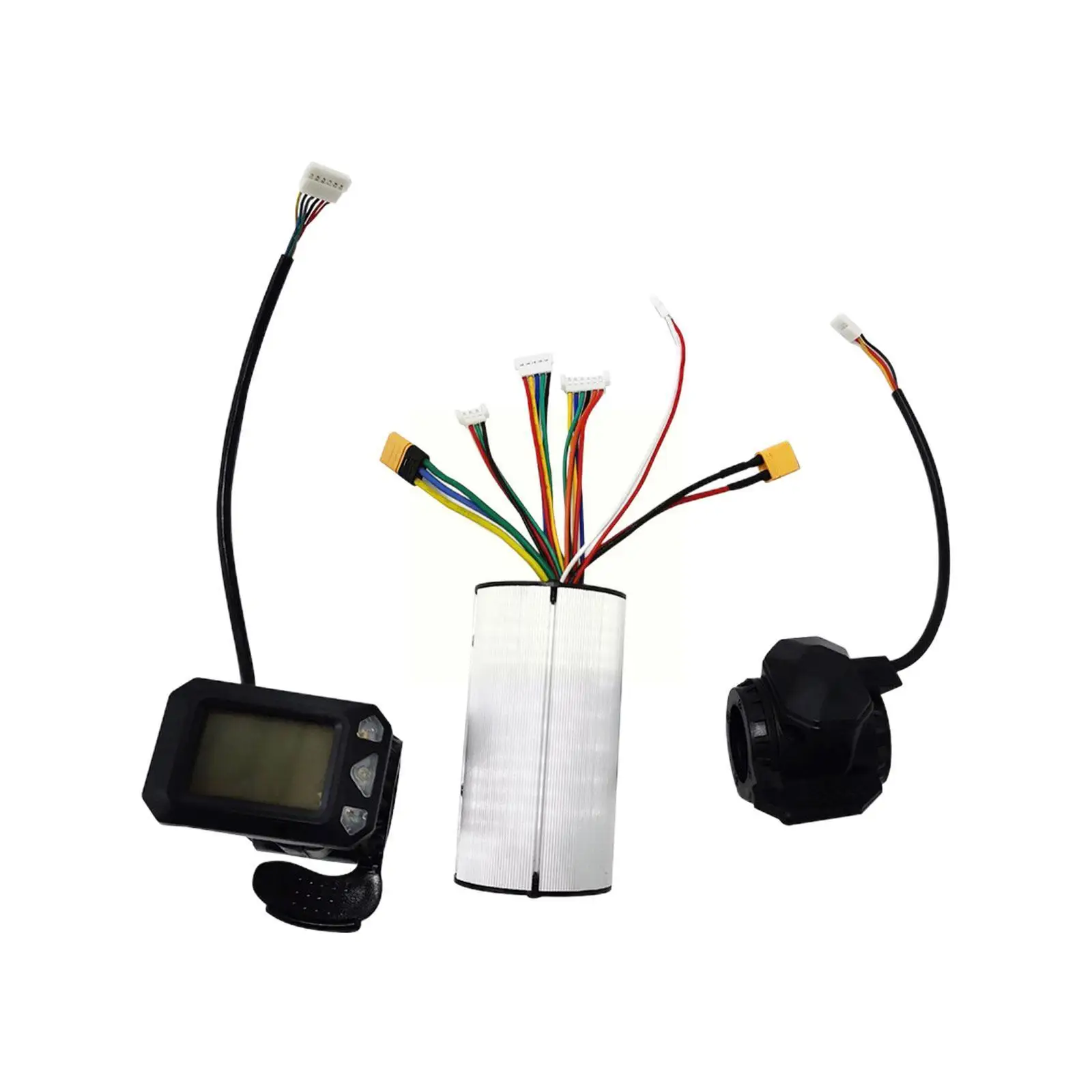 

24v 36v Controller Electric Controller Accelerator Fiber Display Carbon Black Lcd Accessories Moto T5f5