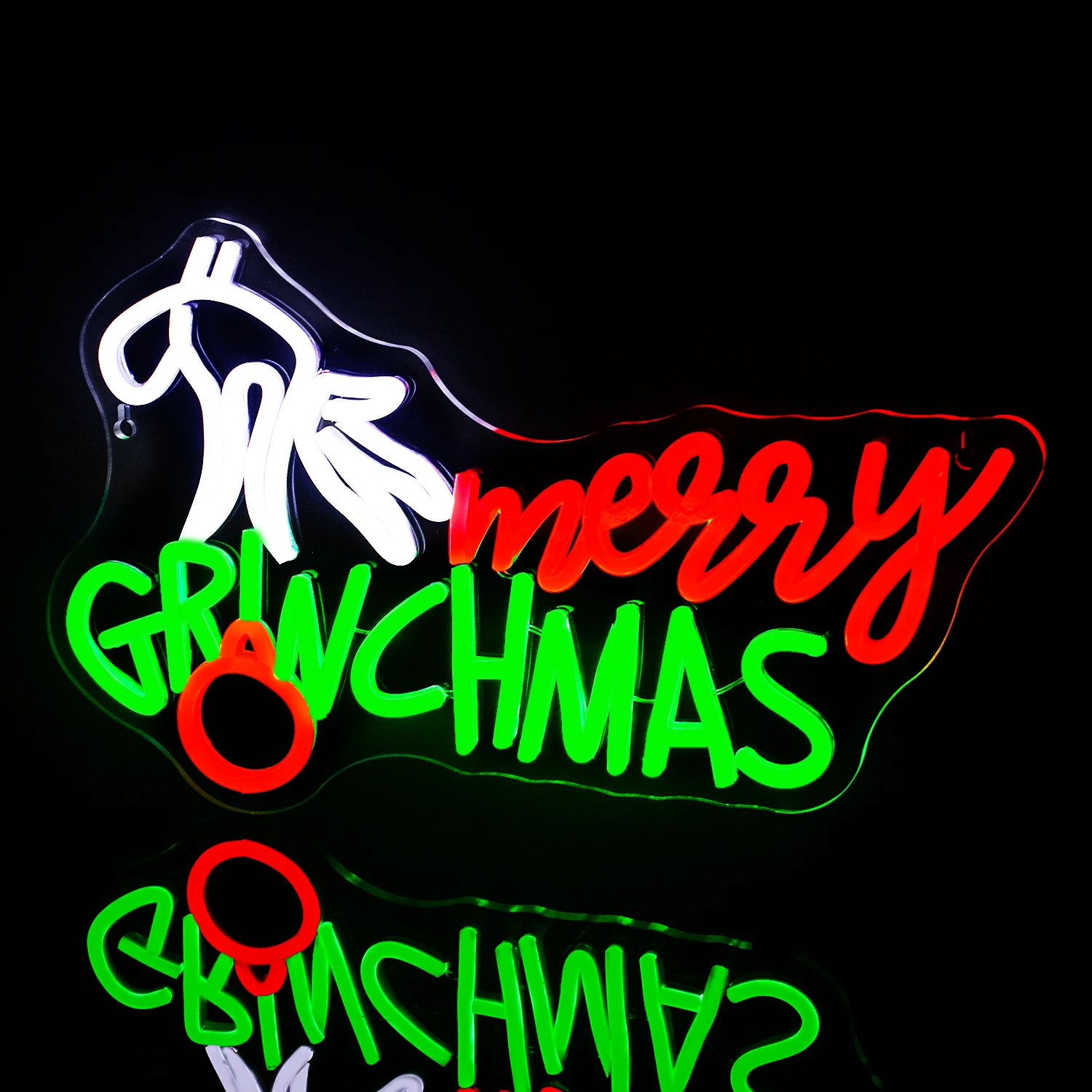 

Merry Christmas Neon Sign Wall Light USB Christmas Neon Signs for Christmas Party Backdrop Bedroom Bar Club Shop Christmas Decor
