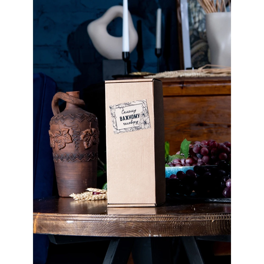 Бокал для вина с надписью &quotМоя прелесть&quot 550 мл бокал гравировкой в подарочной