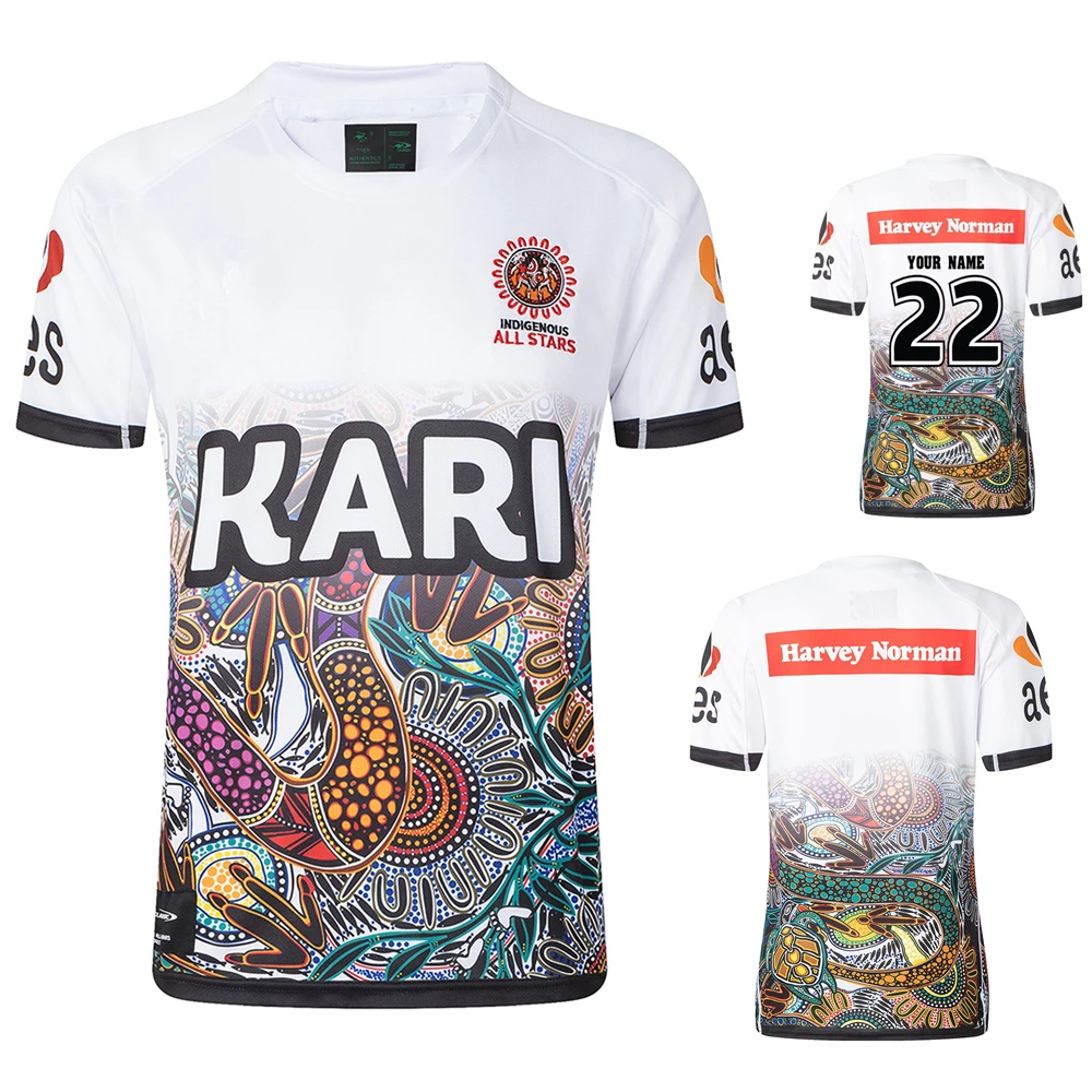 

rugby jersey 2022 MAORI ALL STARS rugby shirt INDIGENOUS ALL STARS JERSEY big size 4xl 5xl