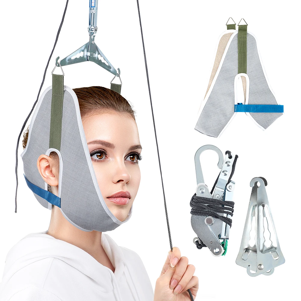 

Cervical Traction Device Home Stretching Medical Hanging Cervical Spondylosis Neck Treatment Device Neck Orthosis Traction Frame