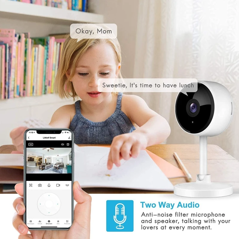 

IP-камера видеонаблюдения, 1080P, Wi-Fi, ночное видение