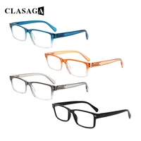 clasaga 2022 new reading glasses prescription transparent lens men and women vision eyeglasses hd presbyopia optical magnifier