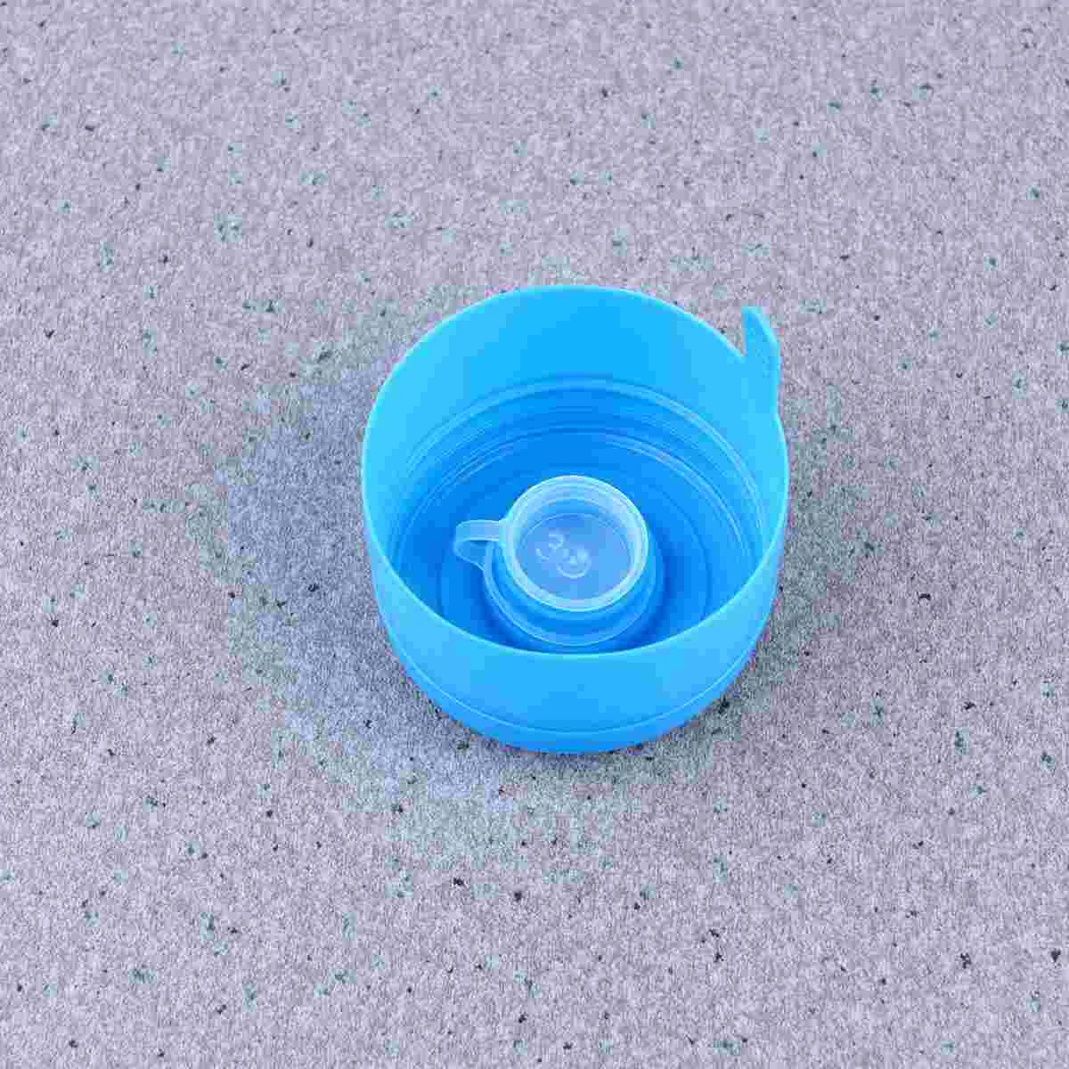 

Water Bottle Caps Spill Non Cover Jug Reusable Bucket Cap Replacement Lids Gallons 55Mm Gallonsilicone Screw Dispenser Anti