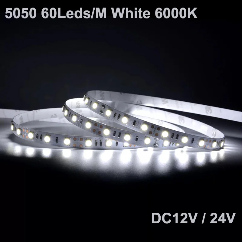 SUNSPURT Светодиодная лента 5050 RGB теплый белый 5 м водонепроницаемая