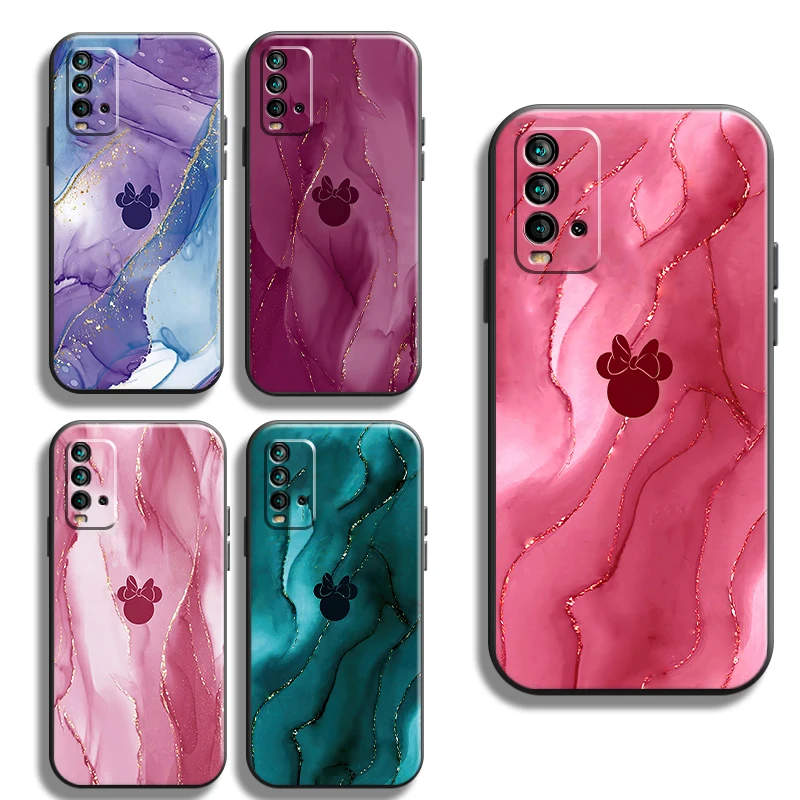 

Disney Mickey Mouse Phone Cases For Xiaomi Redmi Note 10 10S 10 Pro POCO F3 GT X3 GT M3 Pro X3 NFC Coque ShockProof Back Cover