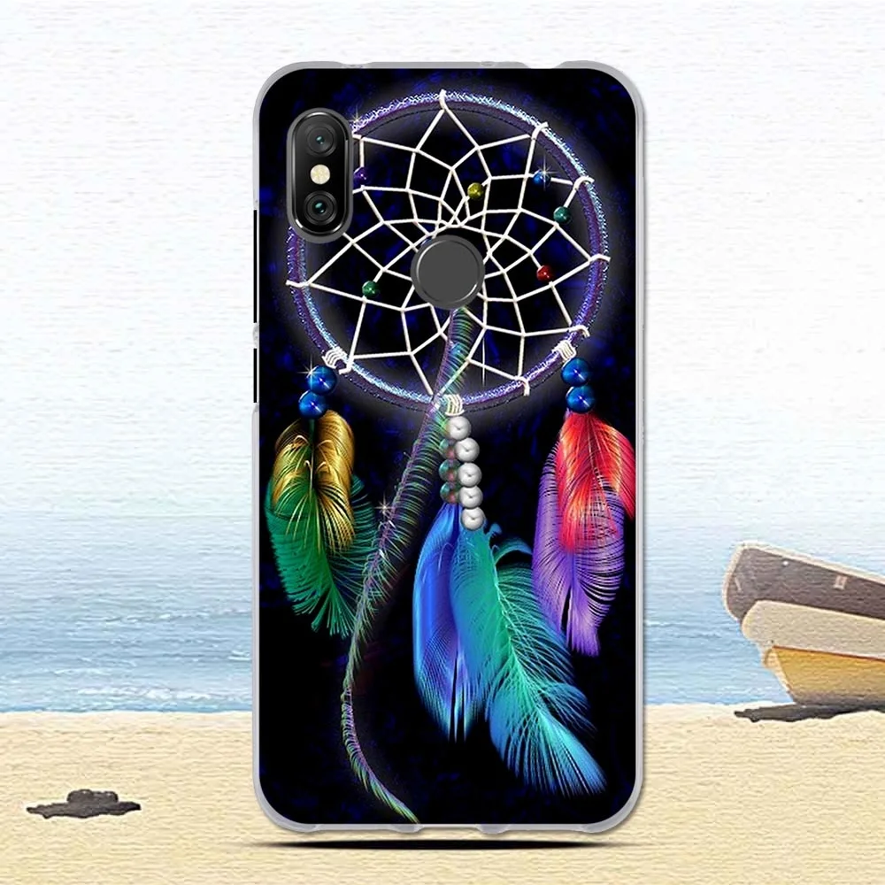 Чехол для Xiaomi Redmi Note 6 Pro чехол 26 дюйма Мягкая силиконовая задняя крышка из ТПУ